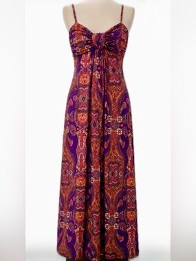 City Triangles Slinky Spaghetti Strap Maxi Dress - Perfect Travel Dress!